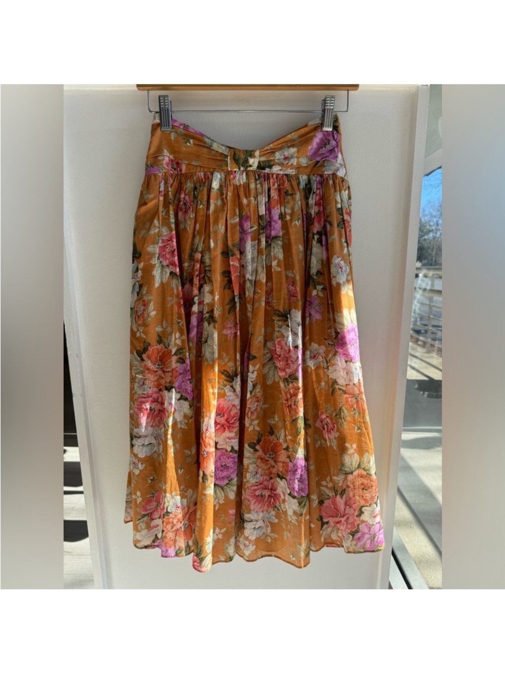 Zimmermann‎ Pattie Floral Cotton Set (Top & Skirt), Size 0 / XS - Picture 8 of 8